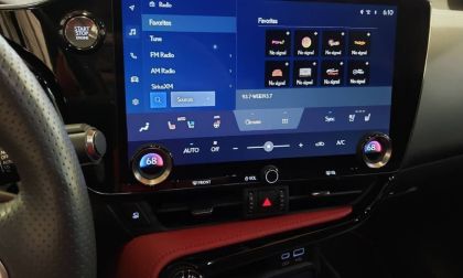 Image of Lexus infotainment system by John Goreham