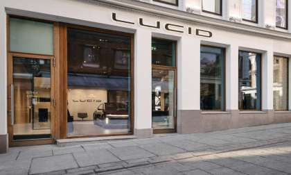Image of the exterior of Lucid's newest European Studio located in Oslo, Norway.