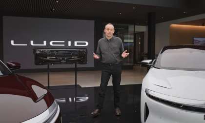 Image showing Lucid CEO Peter Rawlinson as he introduces the new episode of Lucid Tech Talk