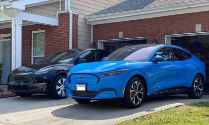 Tesla Model Y and Mustang Mach-E