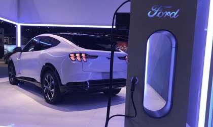 2021 Ford Mustang Mach-E charging