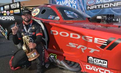 Matt Hagan's Dodge Funny Car Wins the Mile-High NHRA Nationals