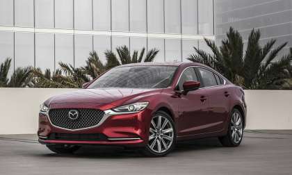 2018 Mazda6 earns Top Safety Pick award.