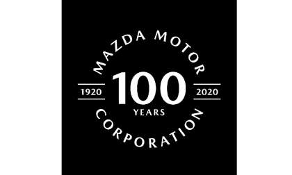 Mazda 100 years old logo