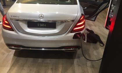 Mercedes PHEV S 550 Charging