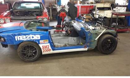 What happens to old Mazda Miata race cars?