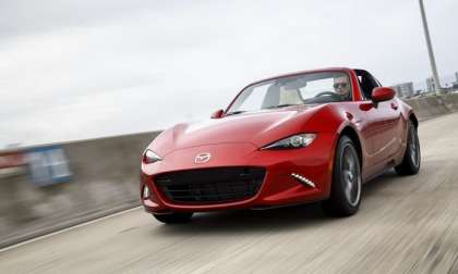 Miata RF takes 10th place among supercars on Motor Trend list.