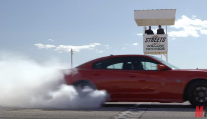 2017 Mazda Miata RF vs. Dodge Charger SRT Hellcat. Which is faster on a racetrack?