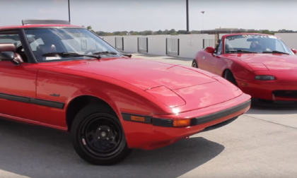 VIDEO: FB Mazda RX-7 vs. NA Miata
