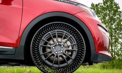 Michelin and GM partner on airless wheels and tires