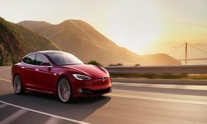 Tesla Model S ahead of the Battery Day