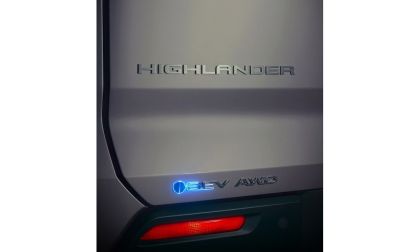 Toyota's 2027 Highlander battery-electric vehicle is revealed in an image.