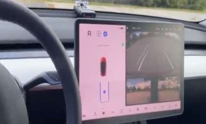 New Tesla Auto Park Feature