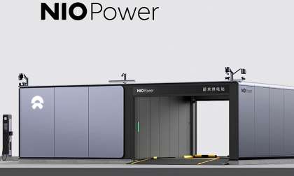 NIO's 5th-Gen Battery Swap Station Will Work on Everything From the Massive ES9 to the Tiny Firefly City Car