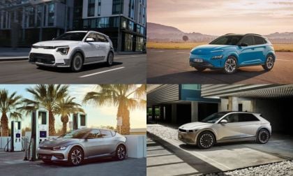 Kia Niro EV, Kia EV6, Hyundai Kona EV, Hyundai Ioniq 5