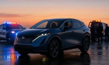 Stolen Nissan Ariya EV recovered by cops