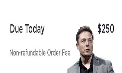 Tesla Non Refundable Order Fee