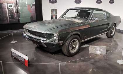 Original Bullitt Mustang as driven by Steve McQueen