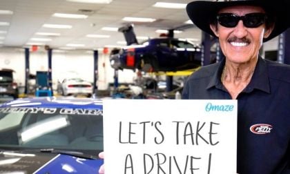 Richard Petty and a Camaro SS