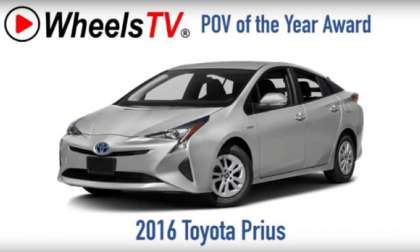 Toyota Prius earns Pre-Owned Vehicle Award. 