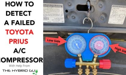 Toyota Prius Failed A/C Compressor