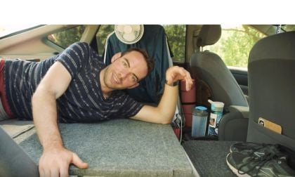 Toyota Prius Tiny House Owner Video.