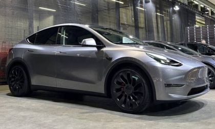 Up Close and Personal With a Quicksilver Model Y: From Giga Berlin