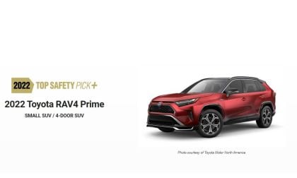 Top of page image courtesy of IIHS and Toyota 