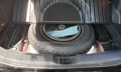 Image of Toyota RAV4 Prime spare tire by John Goreham