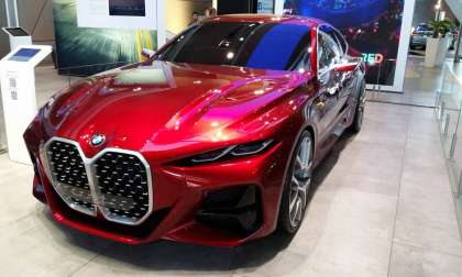 Red 2021 BMW i4 EV