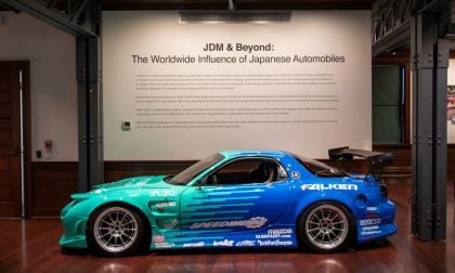 Mazda RX-7 FD drift car with Falken Livery at the Audrian Automotive Museum