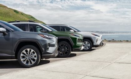 2024 Toyota RAV4 in different trims