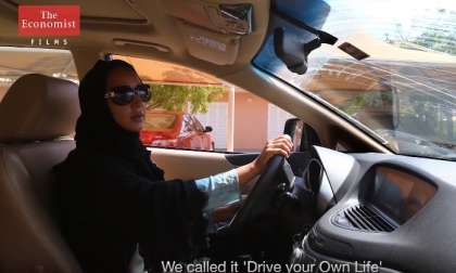 Saudi woman can now drive legally.