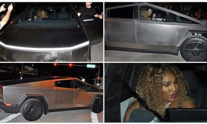 Serena Williams and Alexis Cohanian Storm Miami In Foundation Series Cybertruck: Giving Tesla Millions of Free Advertising Views