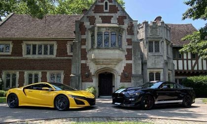 2021 Acura NSX and 2021 Ford Shelby GT500
