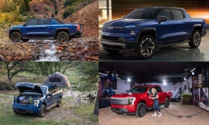 Chevy Silverado EV and Ford F-150 Lightning EV pickups