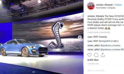 2019 Ford Mustang Shelby GT500 Leaked