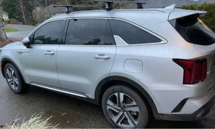 Silver Kia Sorento PHEV