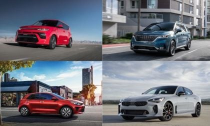 Kia Soul, Rio, Stinger and Carnival