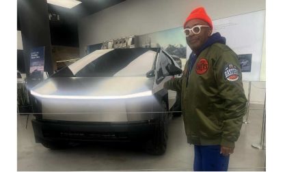 Spike Lee Seen Checking Out the Tesla Cybertruck - Calls It A Space Ship On 4 Wheels and Says, "I Put My Reservation In 2 Years Ago"