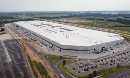 Spying on the New Tesla 4680 Model Y at Giga Texas