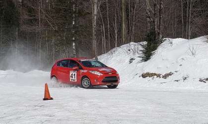 Team O'neil Rally School compliments Ford Fiesta quality