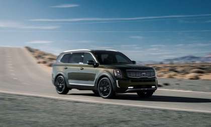 Kia Telluride offers family-friendly features. 