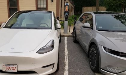 Image of vehicles charging by John Goreham