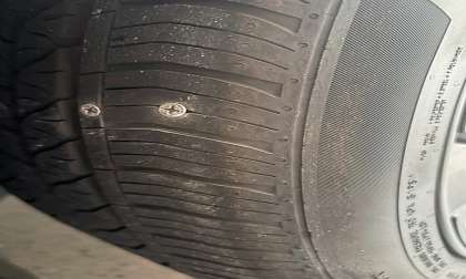 Tesla Model Y Flat Tire
