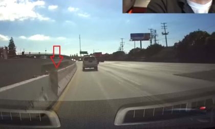 Watch Tesla crash on autopilot. 
