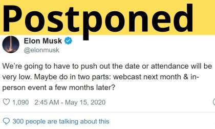 Tesla Battery Day Postponed with New Announcement