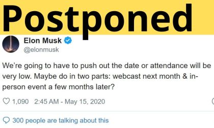 Tesla Battery Day Postponed with New Announcement
