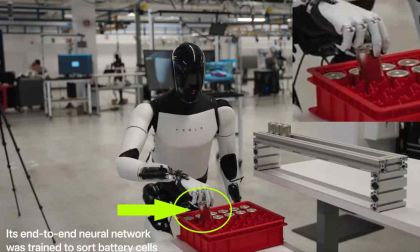 Elon Musk And Tesla Show Off Fully Autonomous Robots Doing Factory Labor Tasks: Around 12 Tesla Bots Shown Being Trained