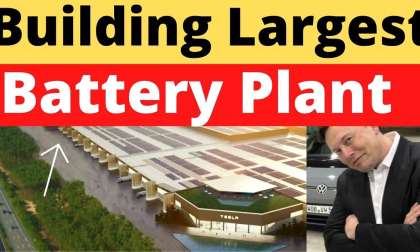 Tesla Building The World's Largest EV Battery Plant in Grunheide near Giga Berlin